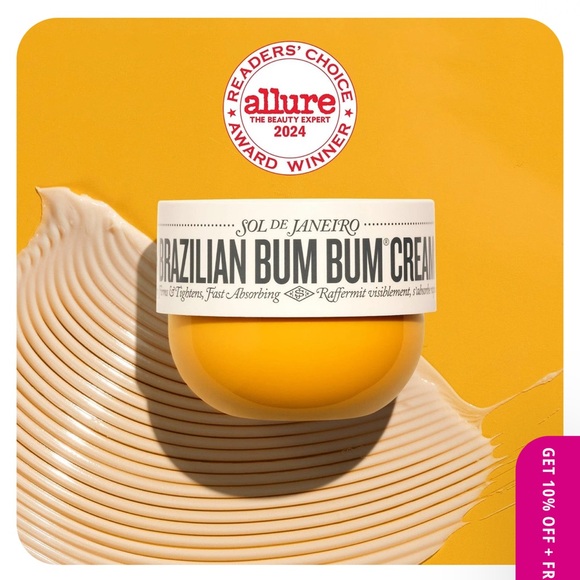 Sol de Janeiro Brazilian Bum Bum Cream - Bright Yellow pack of TWO. - Picture 6 of 6